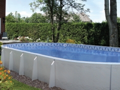 oval pool shape