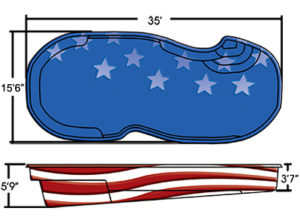 washington fiberglass inground pools
