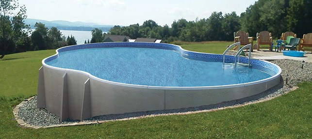 Semi Inground Pools Niagara Pool Spa, Fiberglass Inground Pools Maine