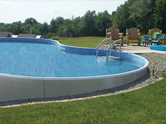 Semi-Inground Pools
